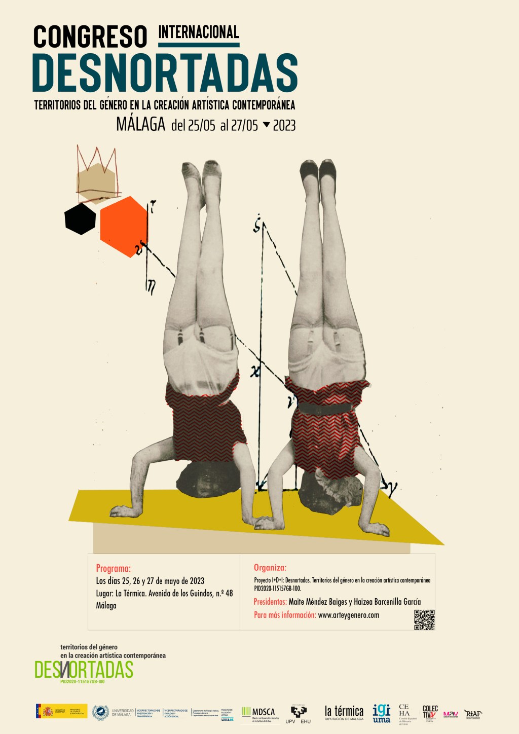 Cartel Congreso Internacional&nbsp;Desnortadas